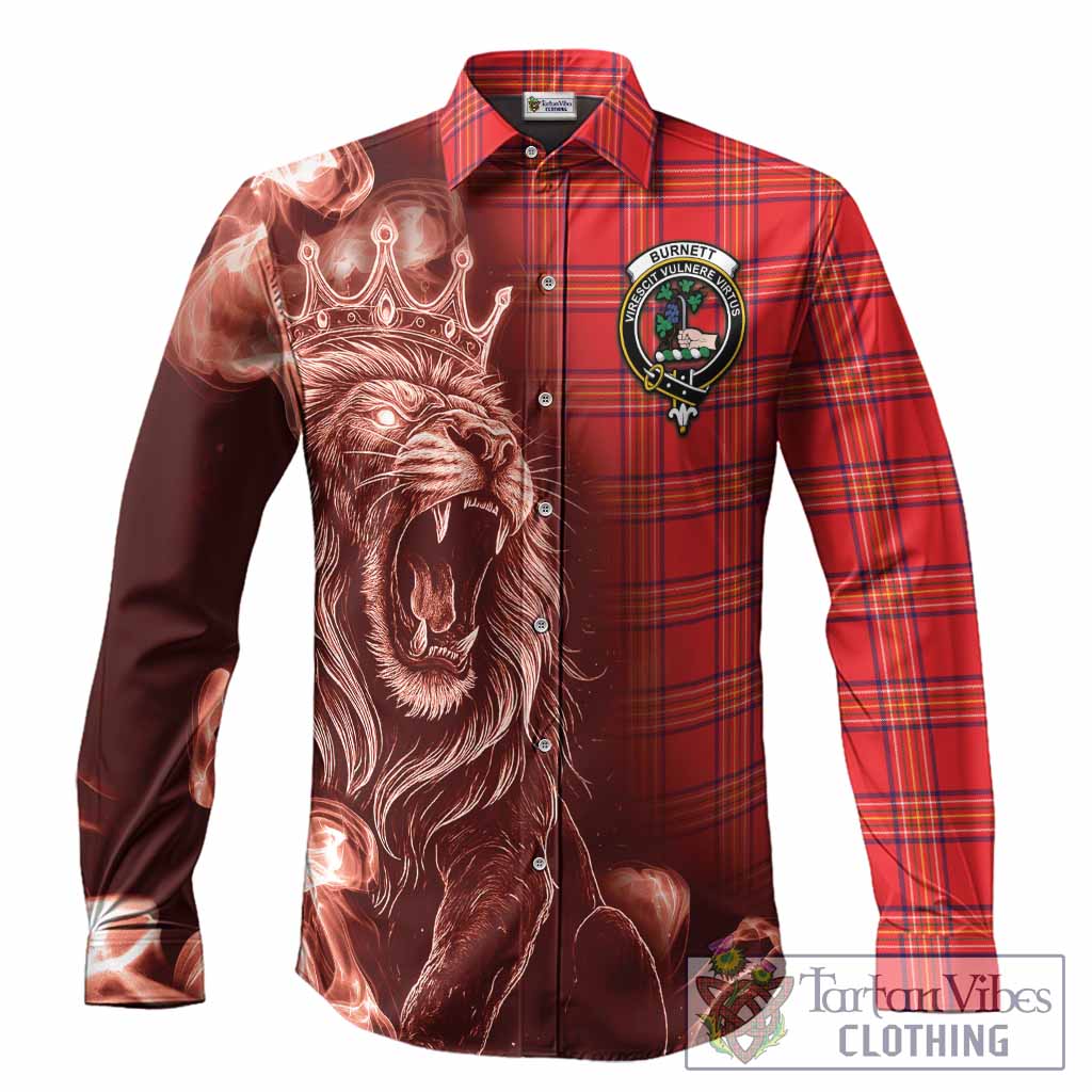 Burnett Tartan Long Sleeve Button Shirts Roaring Lion Heritage
