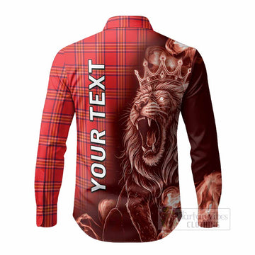Burnett Tartan Long Sleeve Button Shirts Roaring Lion Heritage