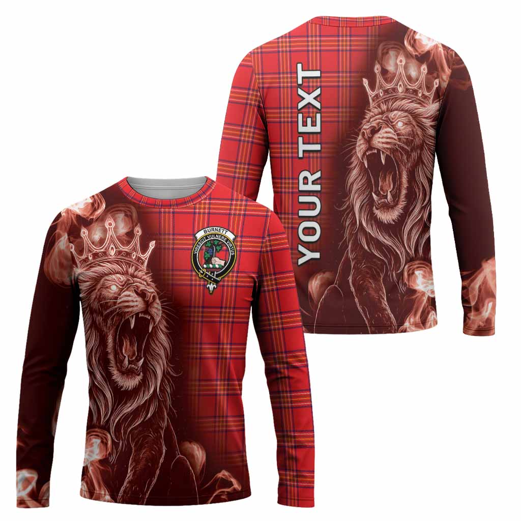 Burnett Tartan Long Sleeve T-Shirt Roaring Lion Heritage