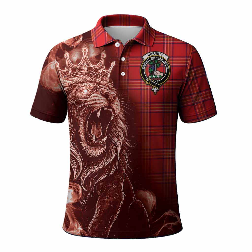 Burnett Tartan Polo Shirt Roaring Lion Heritage