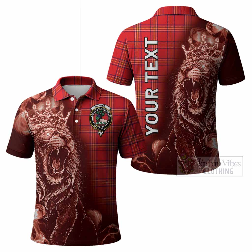 Burnett Tartan Polo Shirt Roaring Lion Heritage