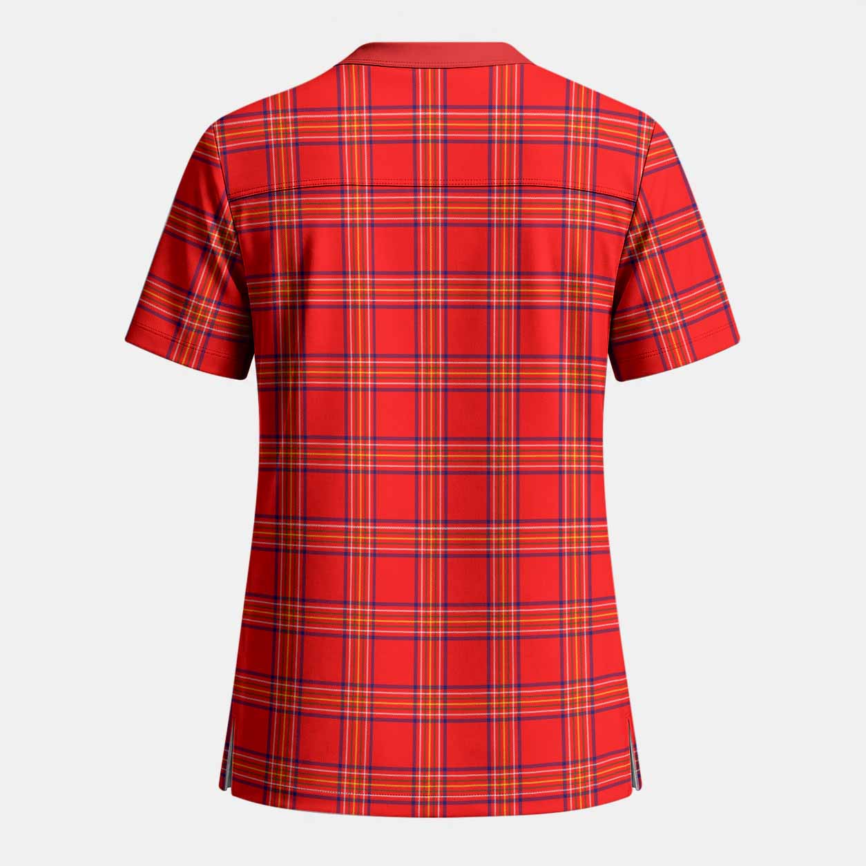 Burnett Tartan Scrub Top - Tartan Vibes Clothing
