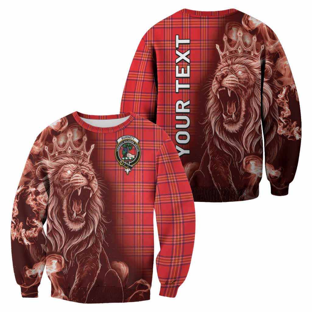 Burnett Tartan Sweatshirt Roaring Lion Heritage