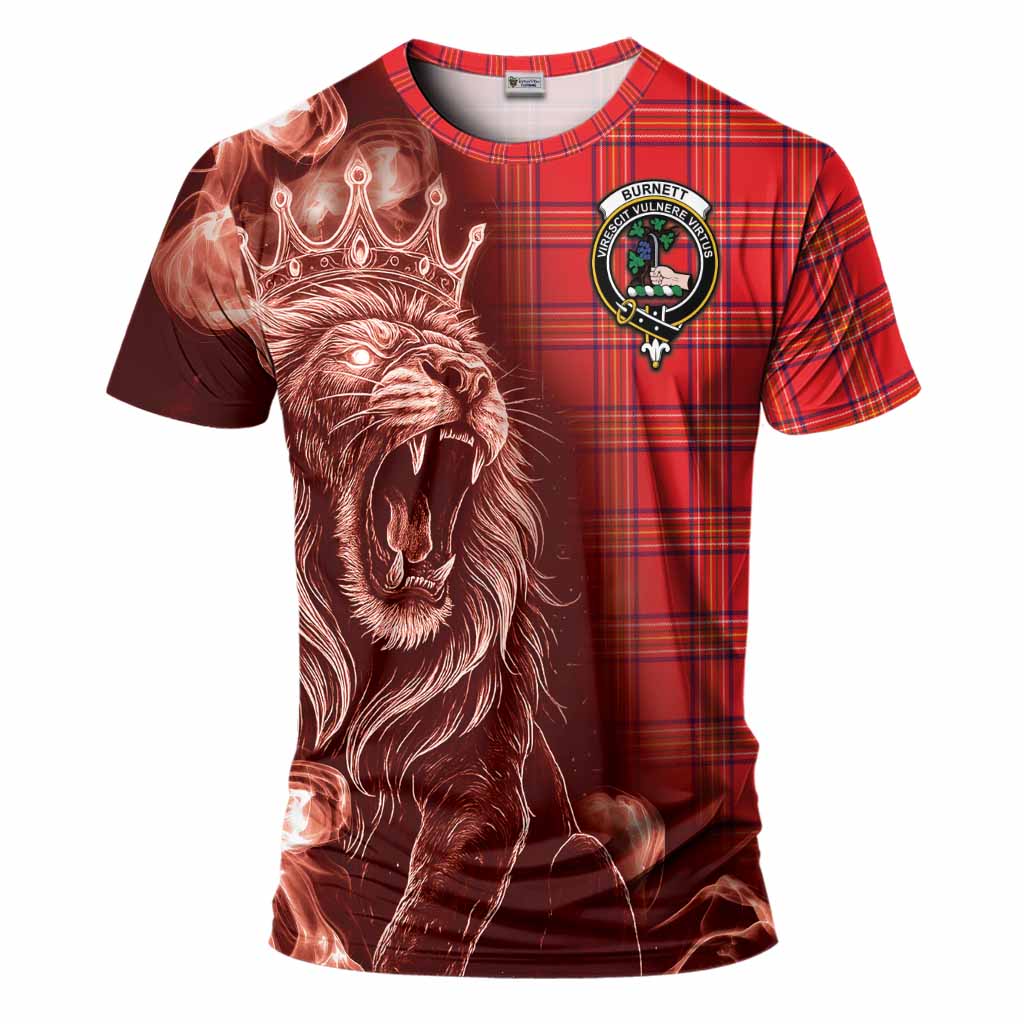 Burnett Tartan T-Shirt Roaring Lion Heritage