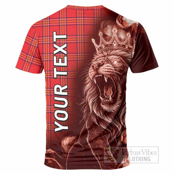 Burnett Tartan T-Shirt Roaring Lion Heritage