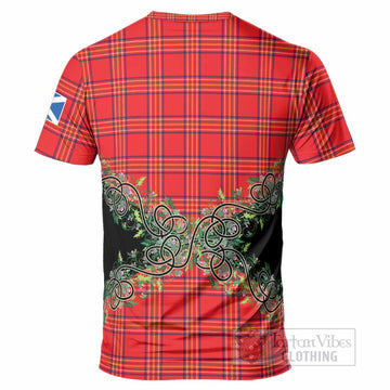 Burnett Tartan T-Shirt Thistle Scottish Spirit