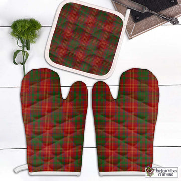 Burns Tartan Combo Oven Mitt & Pot-Holder Combo 1 Oven Mitt & 1 Pot-Holder White - Tartan Vibes Clothing