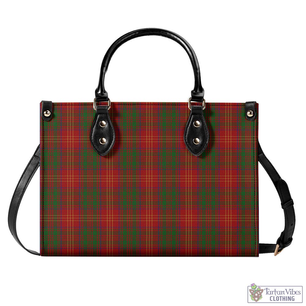 Tartan Vibes Clothing Burns Tartan Luxury Leather Handbags