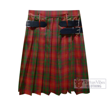 Burns Tartan Men's Pleated Skirt - Fashion Casual Retro Scottish Kilt Style