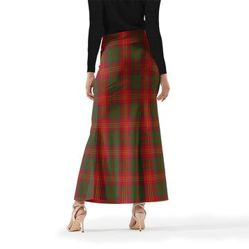 Burns Tartan Womens Full Length Skirt
