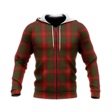 Burns Tartan Knitted Hoodie