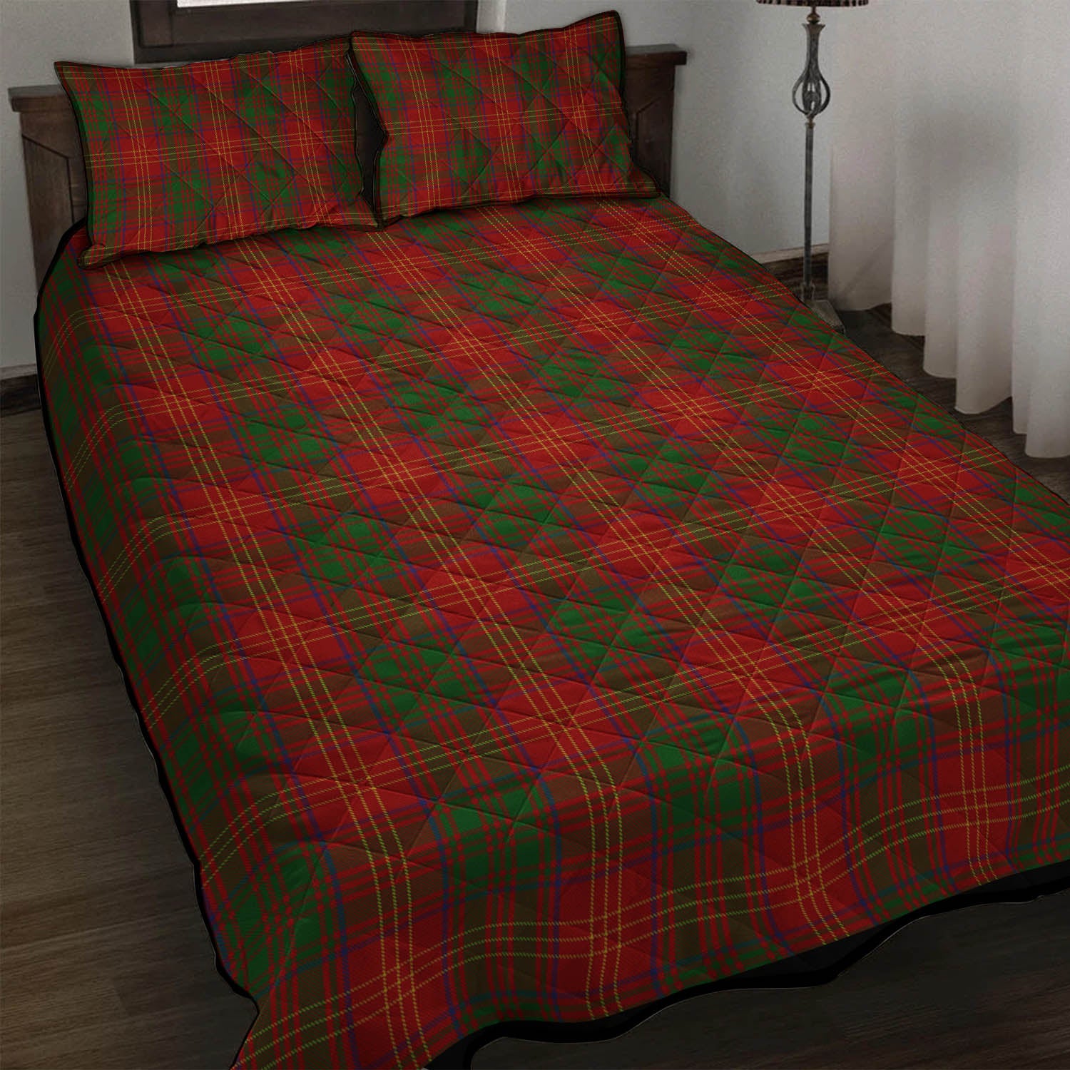 Burns Tartan Quilt Bed Set - Tartan Vibes Clothing