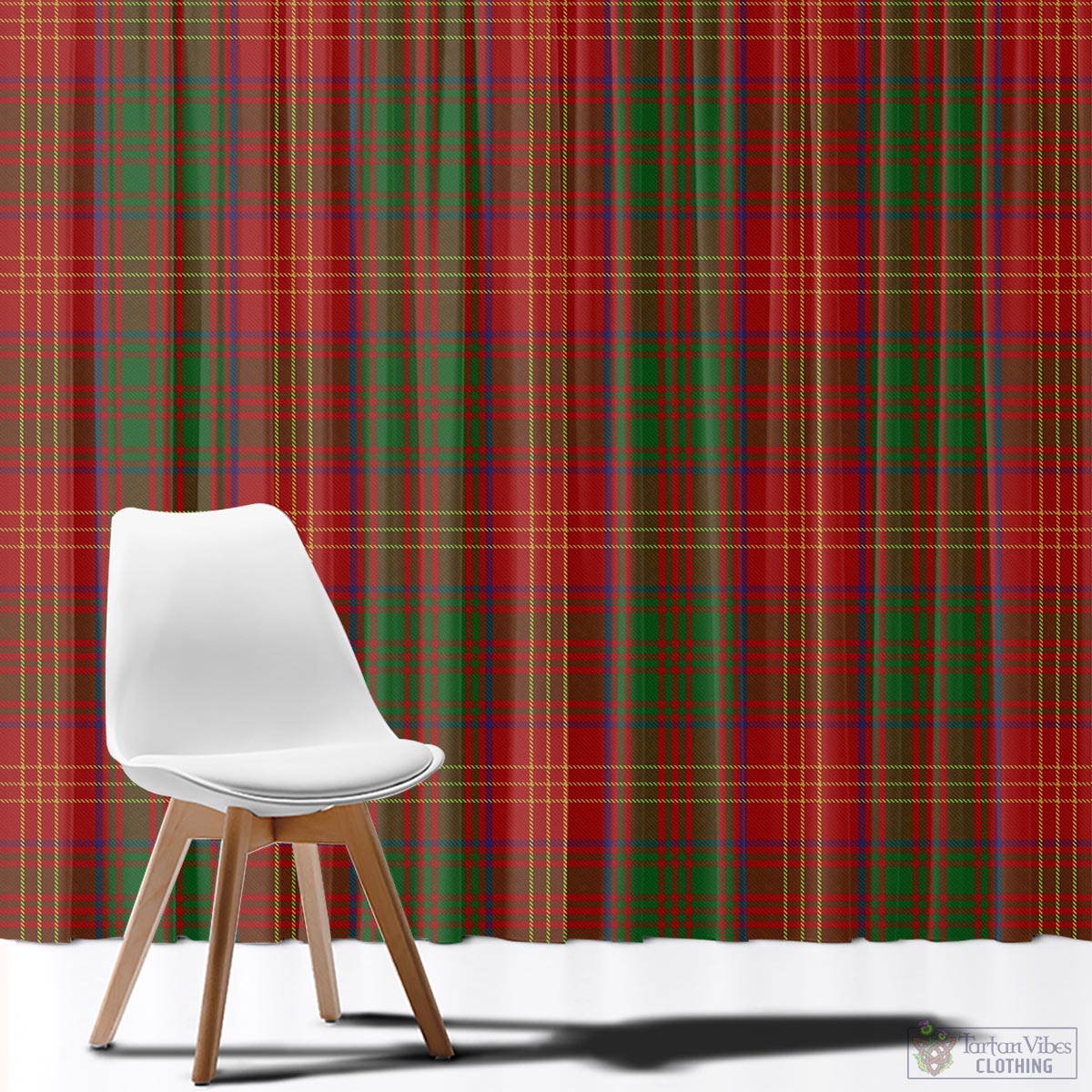 Burns Tartan Window Curtain
