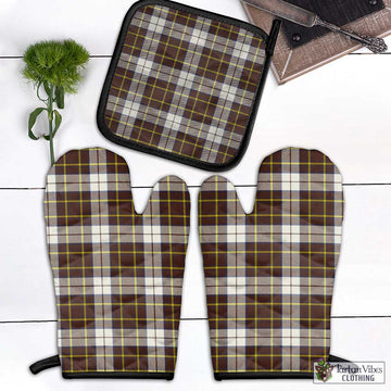 Burns Battalion Weathered Tartan Combo Oven Mitt & Pot-Holder Combo 1 Oven Mitt & 1 Pot-Holder Black - Tartan Vibes Clothing