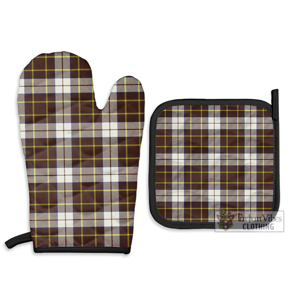 Burns Battalion Weathered Tartan Combo Oven Mitt & Pot-Holder Combo 1 Oven Mitt & 2 Pot-Holder Black - Tartan Vibes Clothing