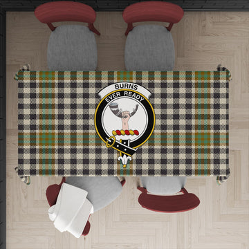Burns Check Tatan Tablecloth with Family Crest