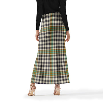 Burns Check Tartan Womens Full Length Skirt