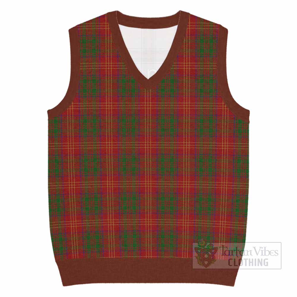 Burns Tartan Knitted V-Neck Vest - Tartan Vibes Clothing