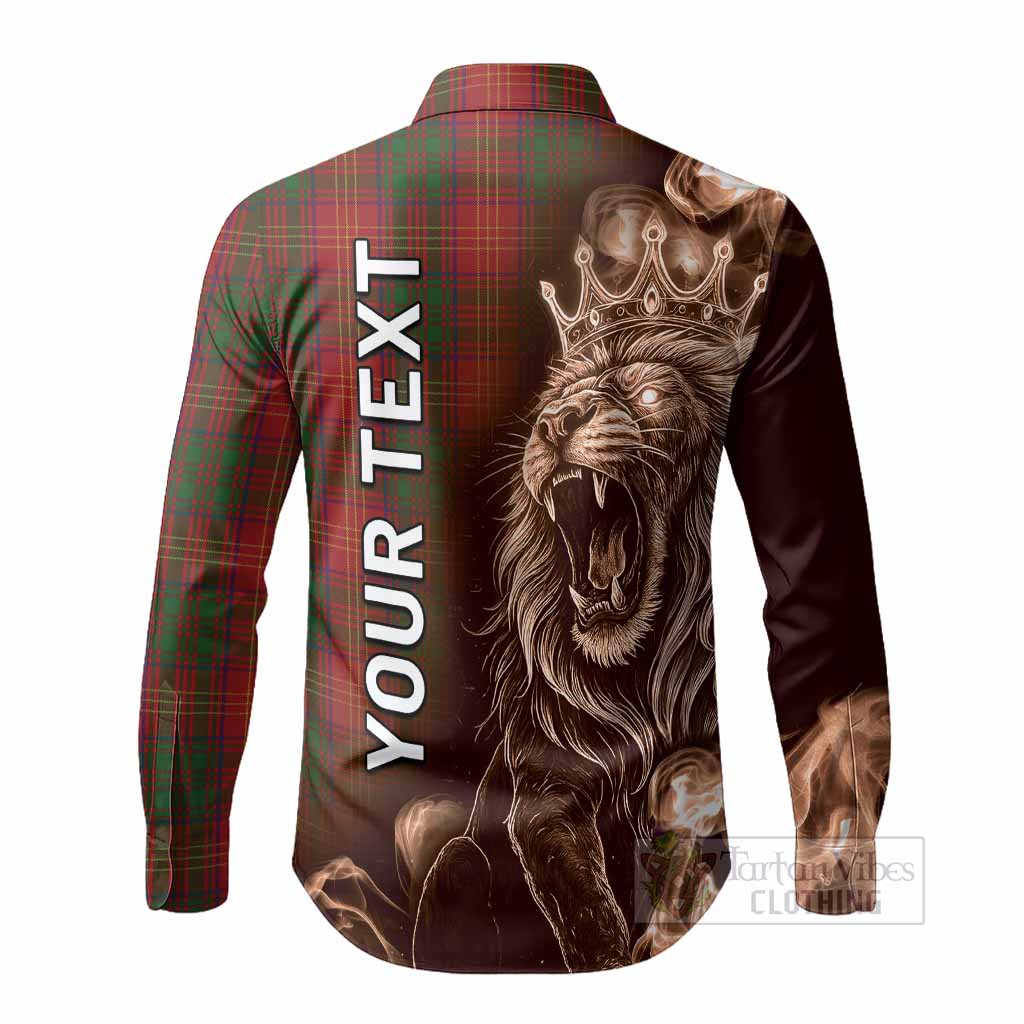 Burns Tartan Long Sleeve Button Shirts Roaring Lion Heritage