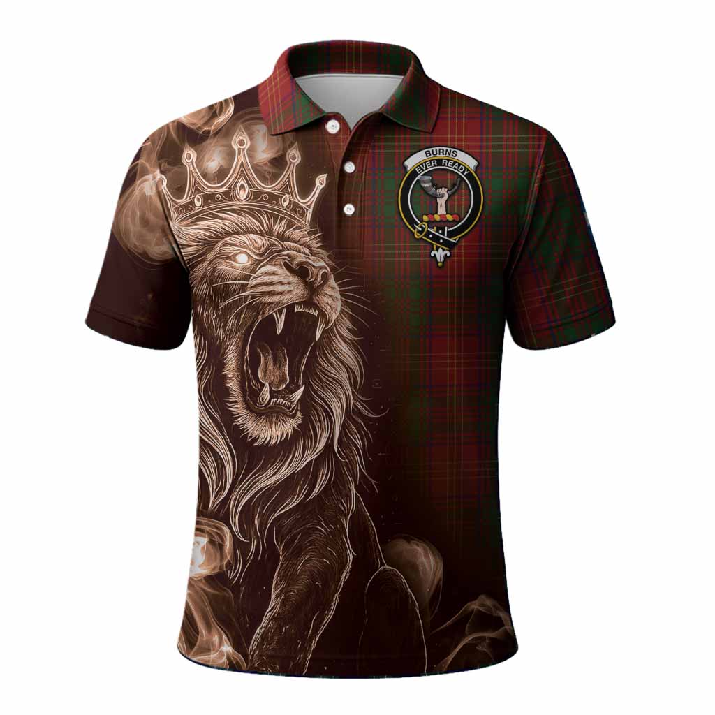 Burns Tartan Polo Shirt Roaring Lion Heritage