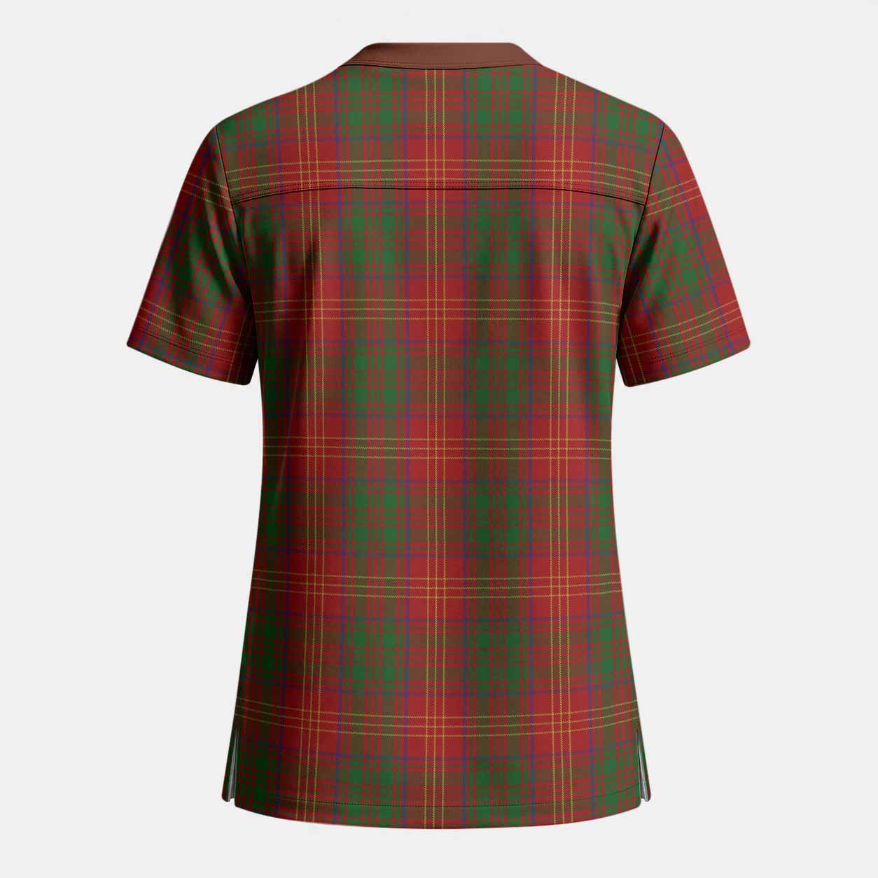 Burns Tartan Scrub Top - Tartan Vibes Clothing