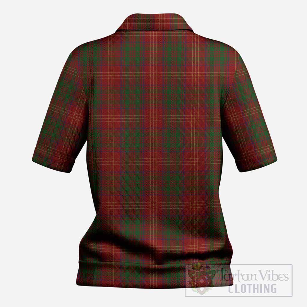 Burns Tartan Women’s Polo Sweater Top