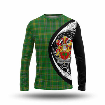 Burroughs Irish Clan Long Sleeve T-Shirt Celtic Circle Style Unisex - Tartan Vibes Clothing