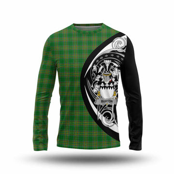 Burton Irish Clan Long Sleeve T-Shirt Celtic Circle Style Unisex - Tartan Vibes Clothing