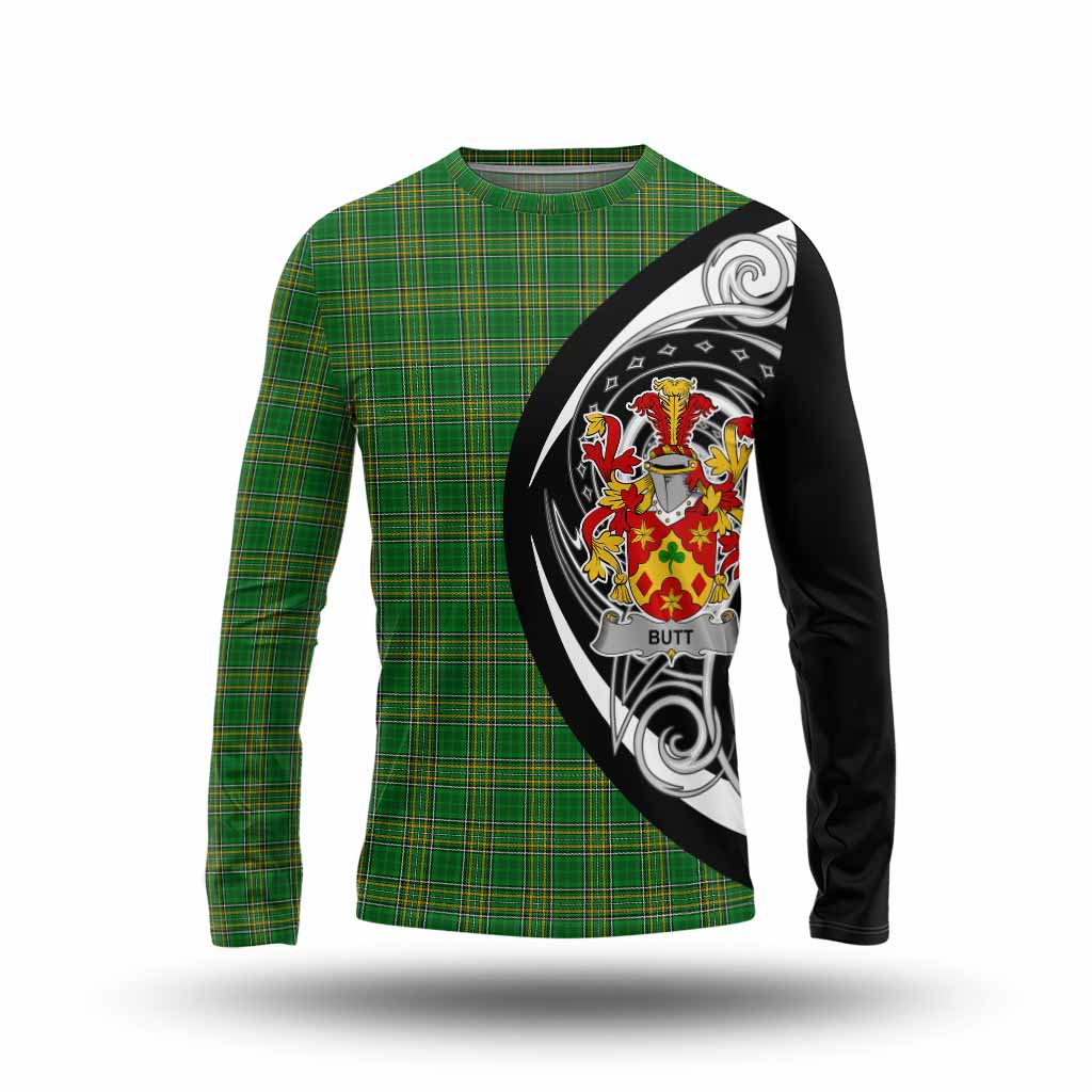 Butt Irish Clan Long Sleeve T-Shirt Celtic Circle Style Unisex - Tartan Vibes Clothing