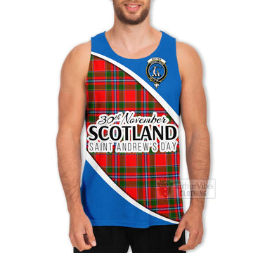 Butter Family Crest Tartan Men's Tank Top Celebrate Saint Andrew's Day in Style Men - Tartan Vibes Clothing
