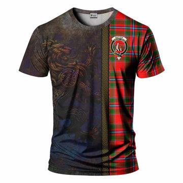 Butter Tartan Family Crest T-Shirt Alba Gu Brath Be Brave Lion Ancient Style Kid's Shirt - Tartan Vibes Clothing