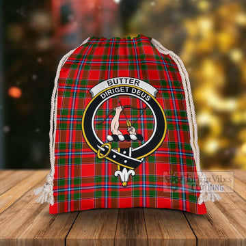 Butter Tartan Christmas Santa's Bag with Family Crest - Tartan Vibes Clothing