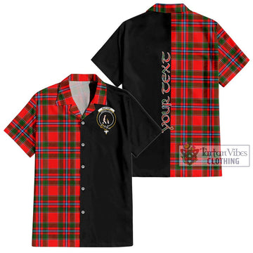 Butter Tartan Hawaiian Shirt with Family Crest and Half Of Me Style Kid - Tartan Vibes Clothing