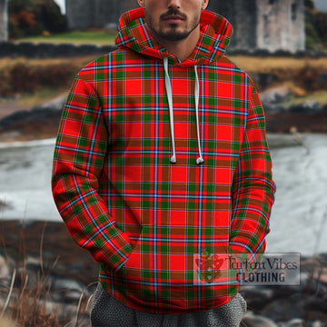 Butter Tartan Cotton Hoodie Zip Hoodie - Tartan Vibes Clothing