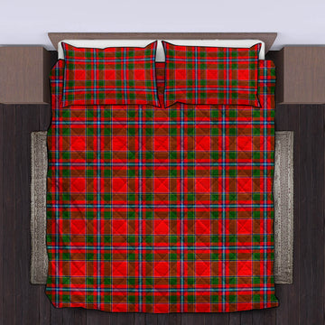 Butter Tartan Quilt Bed Set