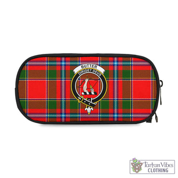 Tartan Vibes Clothing Butter Tartan Pen and Pencil Case with Family Crest