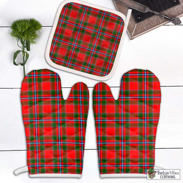 Butter Tartan Combo Oven Mitt & Pot-Holder Combo 2 Oven Mitt & 1 Pot-Holder Black - Tartan Vibes Clothing