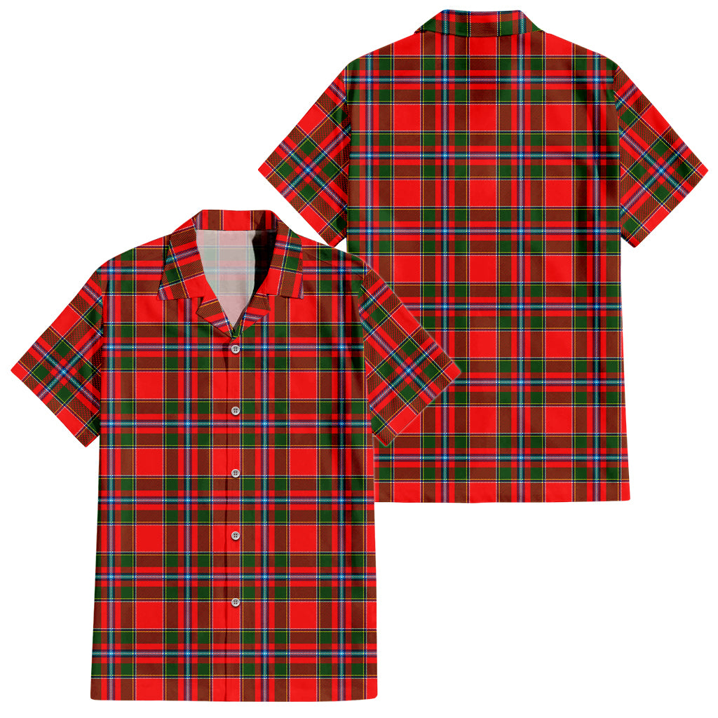 Butter Tartan Short Sleeve Button Down Shirt