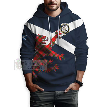 Butter Tartan Lion Rampant Hoodie Proudly Display Your Heritage with Alba Gu Brath and Clan Name - Tartan Vibes Clothing