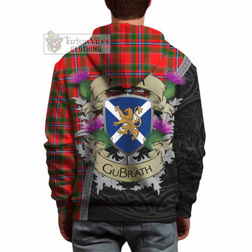 Butter Tartan Family Crest Hoodie Lion Rampant Royal Thistle Shield Celtic Inspired - Tartan Vibes Clothing