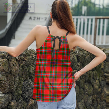Tartan Vibes Clothing Butter Tartan Loose Halter Neck Camisole