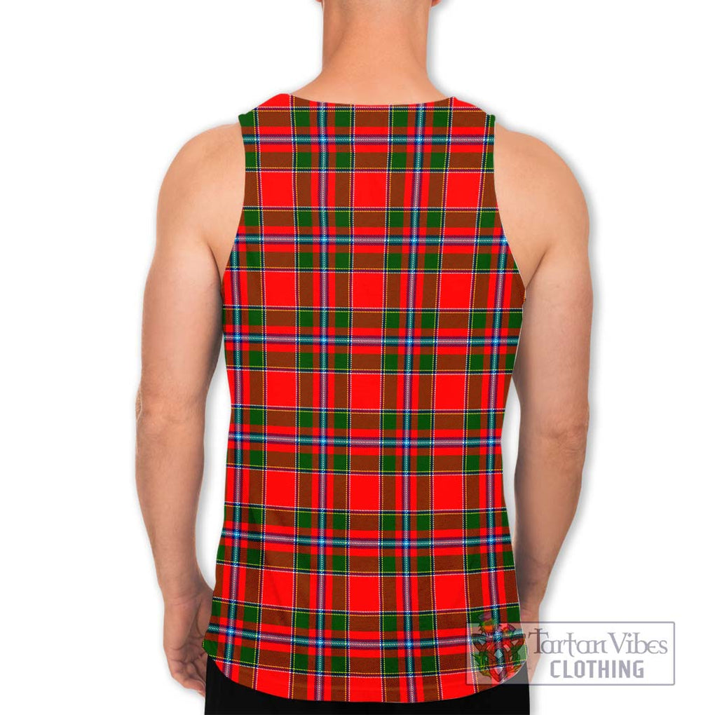 Butter Tartan Men's Tank Top with Family Crest DNA In Me Style - Tartan Vibes Clothing