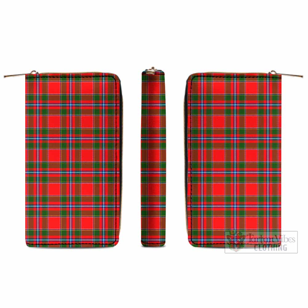 Butter Tartan Women's Leather Wallet - Tartan Vibes Clothing