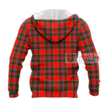 Butter Tartan Knitted Hoodie with Family Crest DNA In Me Style - Tartan Vibes Clothing
