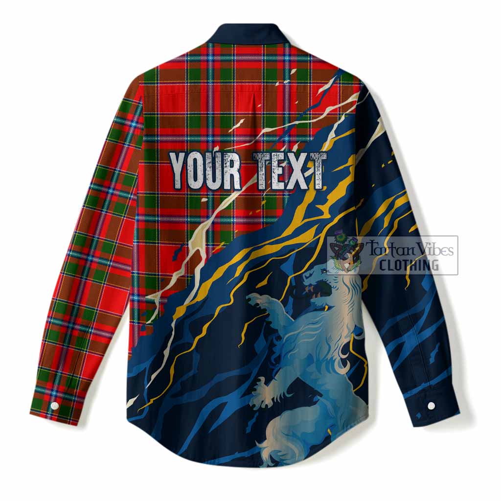 Butter Scotland Tartan Women Casual Shirt WC2026 Football - We'll Be Coming