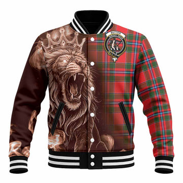 Butter Tartan Baseball Jacket Roaring Lion Heritage