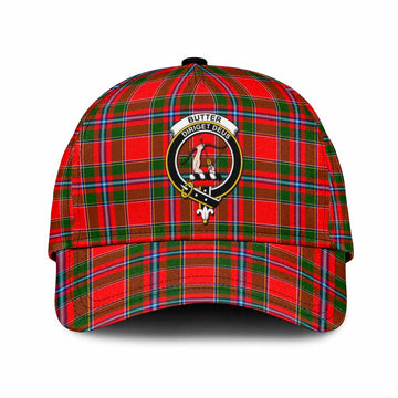 Butter Tartan Classic Cap with Family Crest