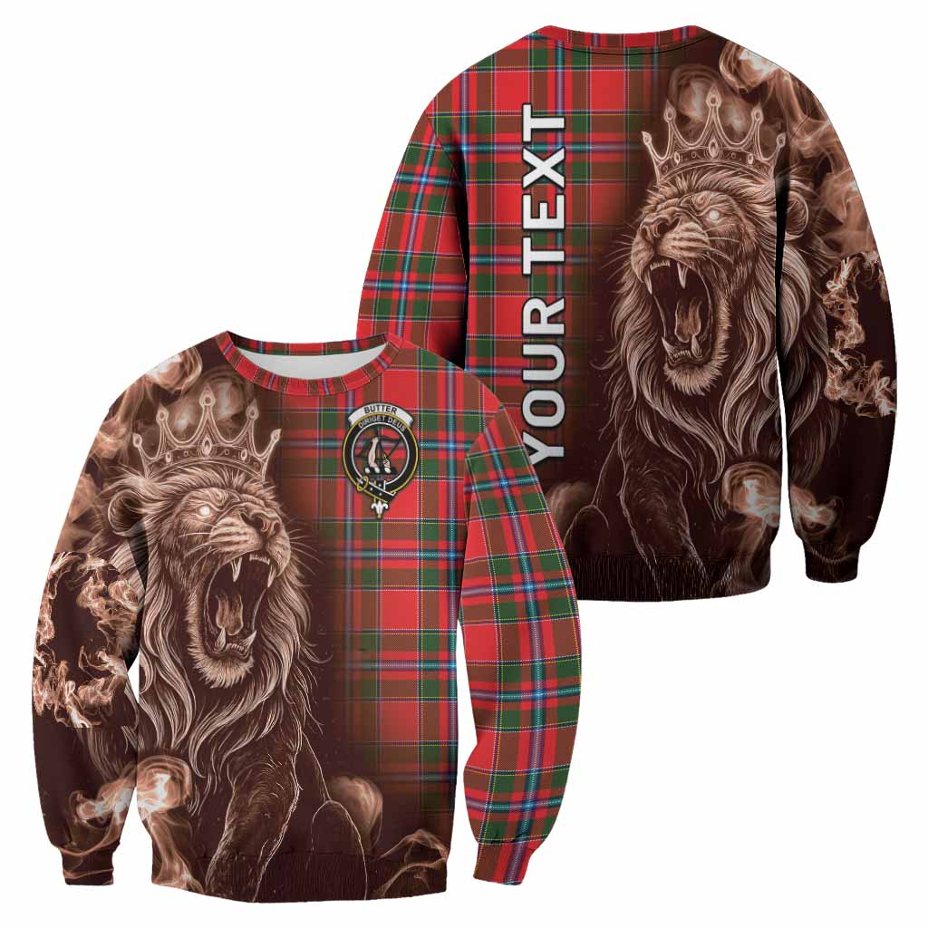 Butter Tartan Sweatshirt Roaring Lion Heritage