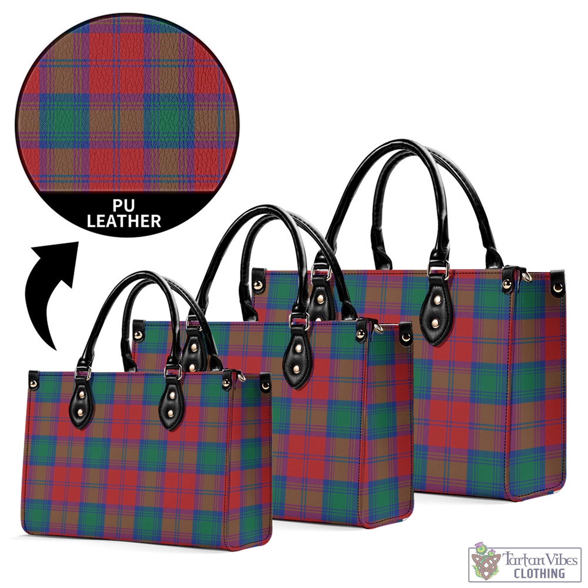 Byres (Byses) Tartan Luxury Leather Handbags - Tartan Vibes Clothing