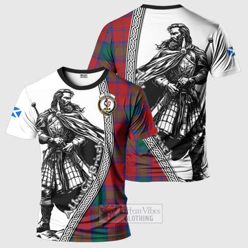 Byres (Byses) Tartan Clan Crest T-Shirt with Highlander Warrior Celtic Style Kid's Shirt - Tartan Vibes Clothing